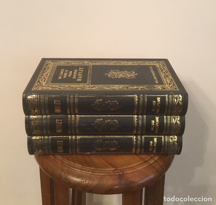 Coleccionismo: CURIOSA CAJA PARA TABACO CON MECHERO, FORMA DE LIBROS HAMLET - Foto 7