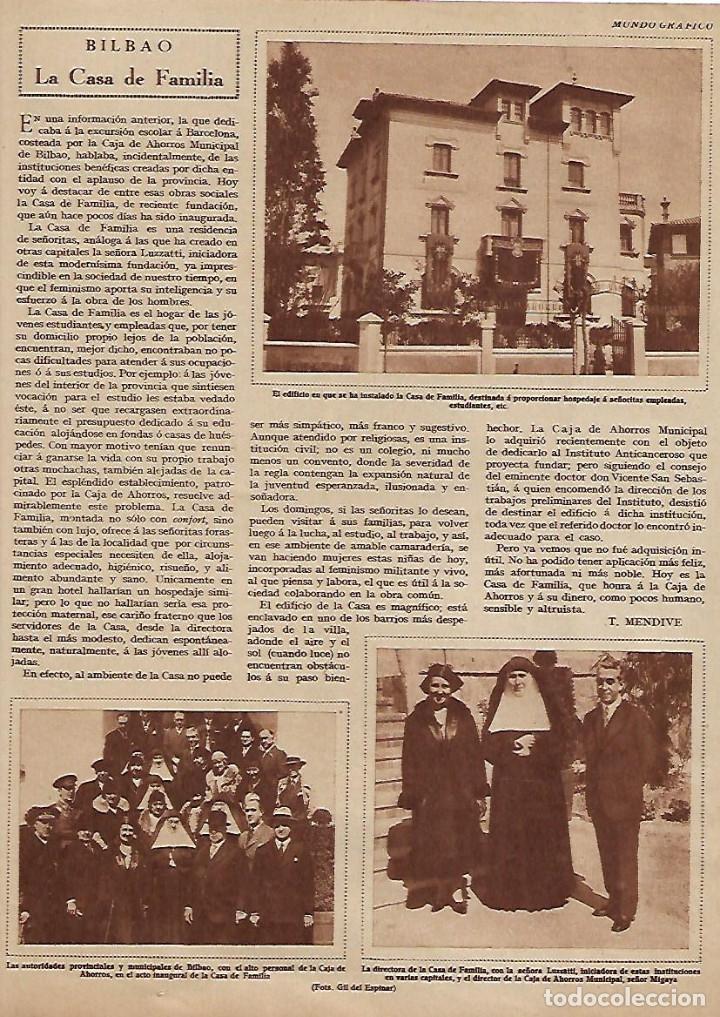 Collectionnisme: A&Ntilde;O 1930 RECORTE PRENSA BILBAO LA CASA DE FAMILIA HOSPEDAJE SE&Ntilde;ORITAS ESTUDIANTES