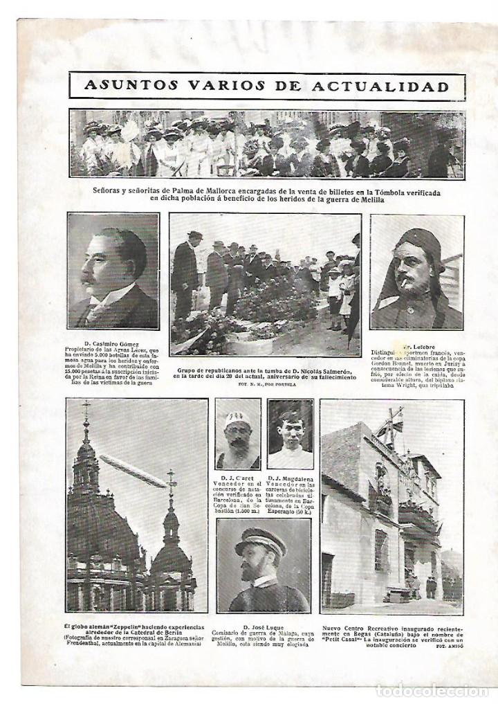 Collectionnisme: A&Ntilde;O 1909 RECORTE PRENSA BEGAS BEGUES NUEVO CENTRO RECREATIVO PETIT CASAL INAUGURACION BAIX LLOBREGAT