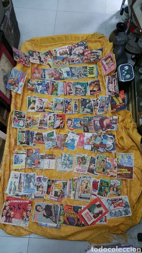 Coleccionismo: GRAN COLECCI&Oacute;N DE M&Aacute;S DE 1250 PROGRAMAS DE MANO DE CINE - Foto 3