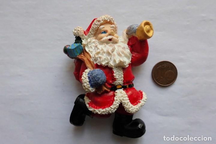 Coleccionismo: Iman nevera Papa Noel - Foto 1