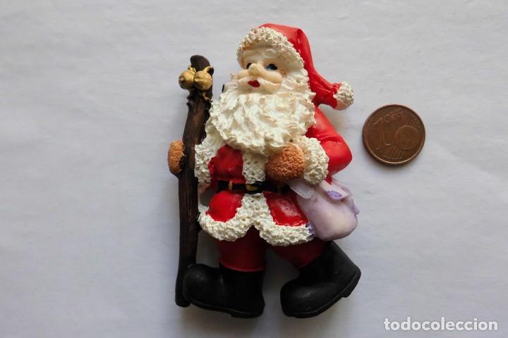 Coleccionismo: Iman nevera Papa Noel - Foto 1