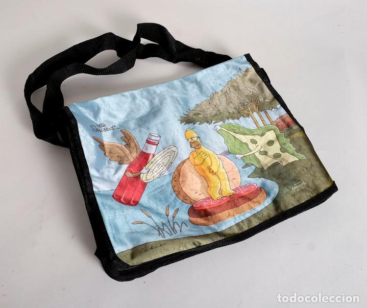 Coleccionismo: Bolsa bandolera de Hommer Simpson. Burguer King. Nueva