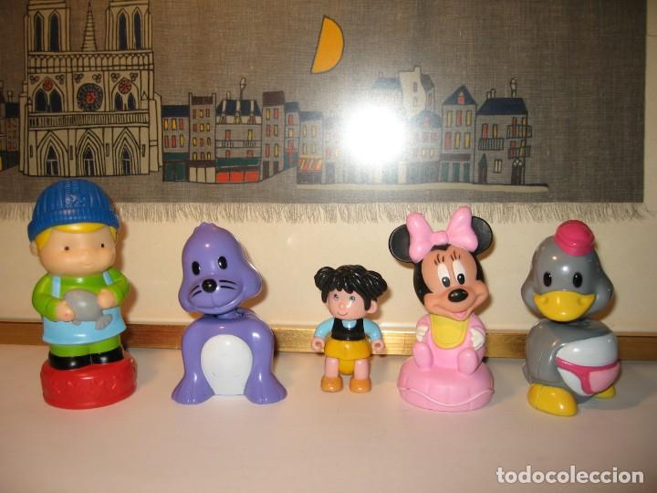Coleccionismo: 5 figuras de Famosa y de Clementoni