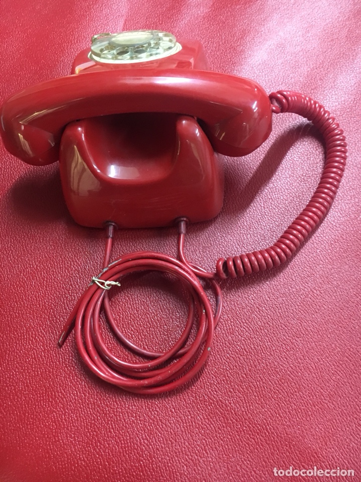 Coleccionismo: Telefono rojo telefonica espa&ntilde;a - Foto 3