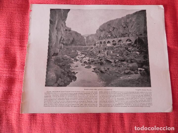 Coleccionismo: BARRANCO DEL SANTO (TENERIFE) ANTIGUA L&Aacute;MINA DEL A&Ntilde;O 1898.@