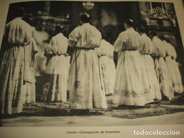 Collecting paper: LOYOLA GUIPUZCOA CONSAGRACION DE SACERDOTES ANTIGUA LAMINA HUECOGRABADO A&Ntilde;OS 40