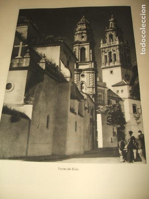 Collezionismo: ECIJA SEVILLA TORRES ANTIGUA LAMINA HUECOGRABADO A&Ntilde;OS 40