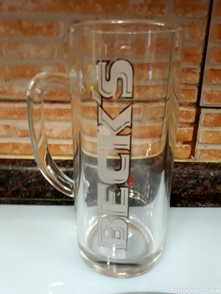 Coleccionismo: Jarra de Cristal de Cerveza Beck's