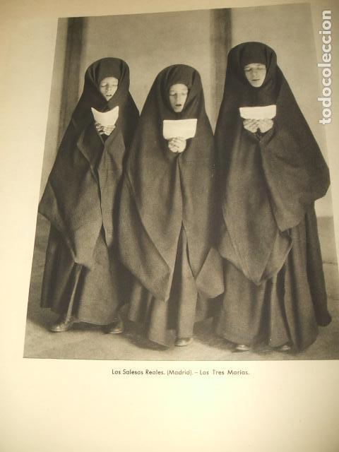 Collezionismo: MADRID LAS SALESAS REALES LAS TRES MARIAS ANTIGUA LAMINA HUECOGRABADO A&Ntilde;OS 40