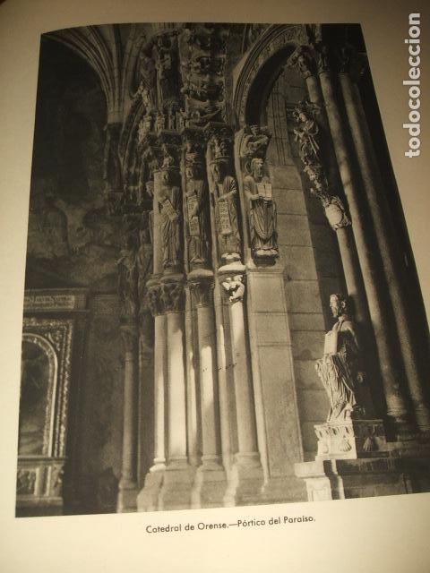 Collecting paper: ORENSE PORTICO DE LA GLORIA ANTIGUA LAMINA HUECOGRABADO A&Ntilde;OS 40