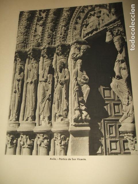 Collezionismo: AVILA PORTICO DE SAN VICENTE ANTIGUA LAMINA HUECOGRABADO A&Ntilde;OS 40