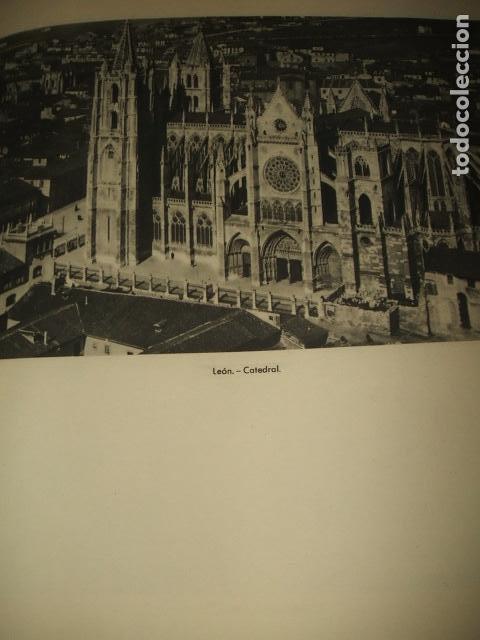 Collezionismo: LEON CATEDRAL ANTIGUA LAMINA HUECOGRABADO A&Ntilde;OS 40