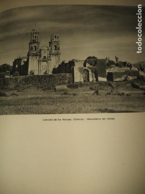 Collezionismo: SOBRADO DE LOS MONJES CORU&Ntilde;A RUINAS DE UN MONASTERIO LAMINA HUECOGRABADO A&Ntilde;OS 40