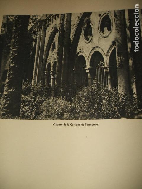 Collezionismo: TARRAGONA CLAUSTRO DE LA CATEDRAL ANTIGUA LAMINA HUECOGRABADO A&Ntilde;OS 40