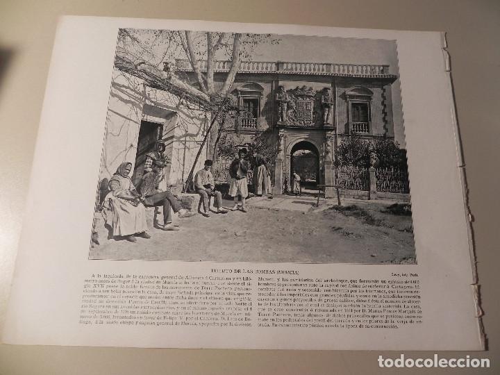 Coleccionismo: HUERTO DE LAS BOMBAS (MURCIA). ANTIGUA L&Aacute;MINA DEL A&Ntilde;O 1898@
