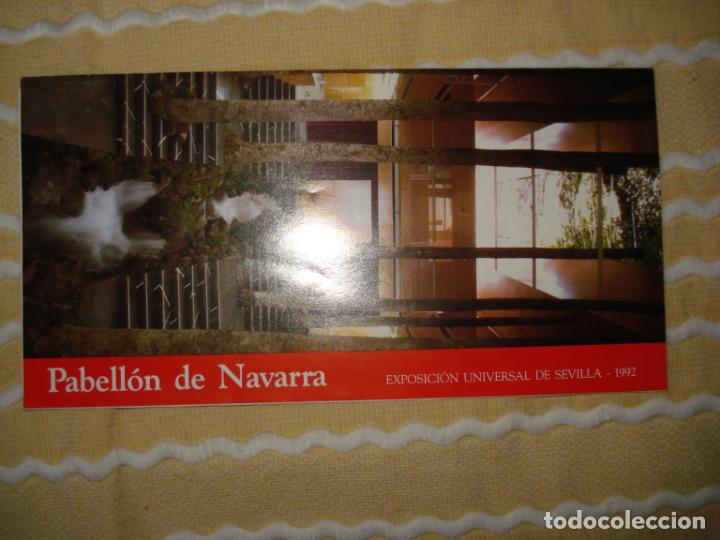 Coleccionismo: FOLLETO PABELLON NAVARRA, EXPO 92 SEVILLA