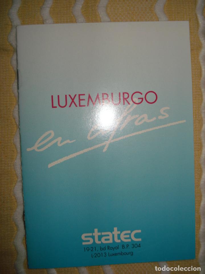 Coleccionismo: PEQUE&Ntilde;O FOLLETO LEXEMBURGO EN CIFRAS, ENTREGADO EN LA EXPO 92, SEVILLA.