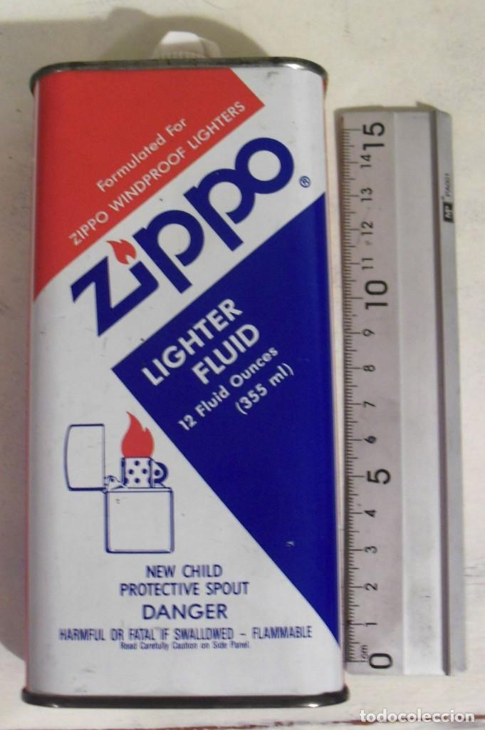 lata antigua fluid zippo windproof lighters 355 - Compra venta en