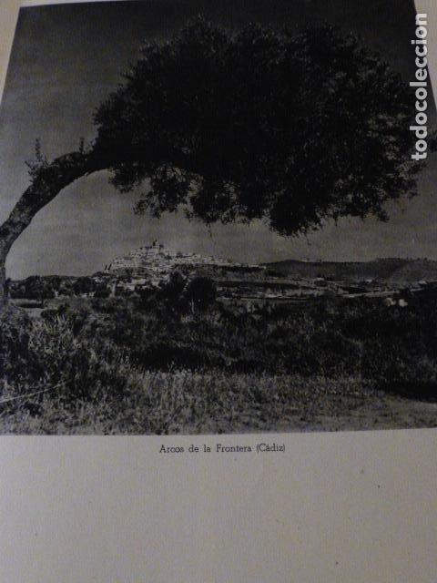 Coleccionismo: ARCOS DE LA FRONTERA CADIZ ANTIGUO HUECOGRABADO A&Ntilde;OS 40
