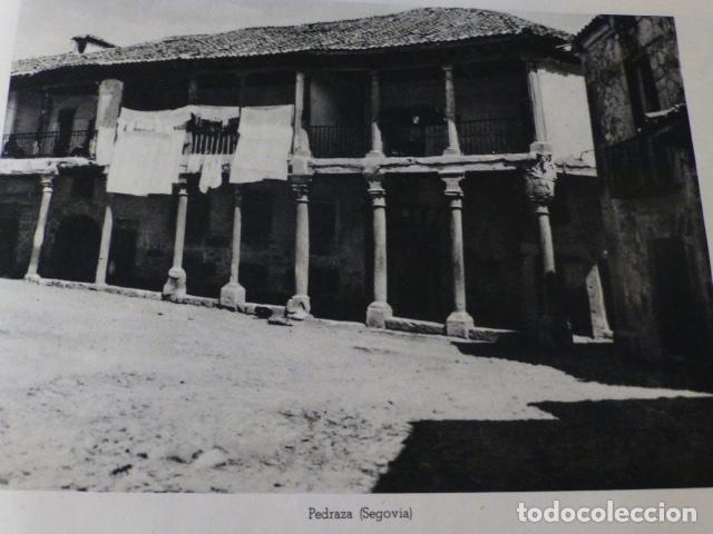 Collecting paper: PEDRAZA SEGOVIA ANTIGUO HUECOGRABADO A&Ntilde;OS 40