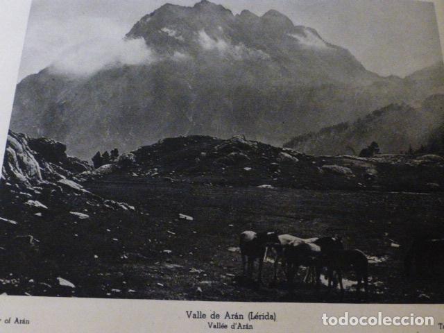 Colecionismo: VALLE DE ARAN LERIDA HUECOGRABADO A&Ntilde;OS 40