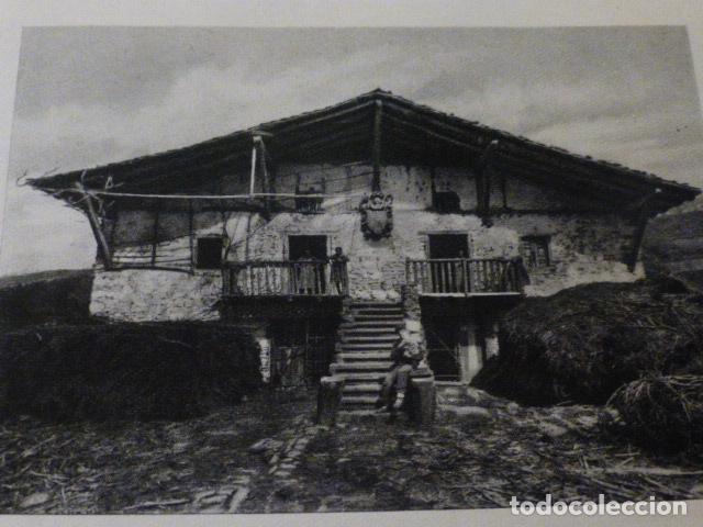 Colecionismo: CEANURI VIZCAYA ANTIGUA LAMINA HUECOGRABADO A&Ntilde;OS 40