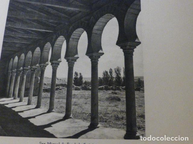 Coleccionismo: LEON SAN MIGUEL DE ESCALADA ANTIGUA LAMINA HUECOGRABADO A&Ntilde;OS 40