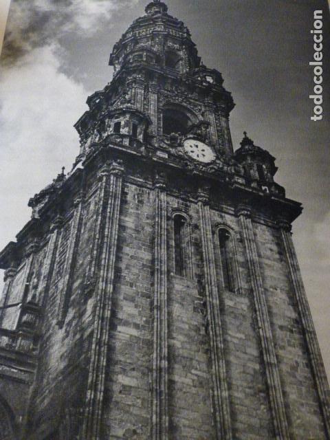 Colecionismo: SANTIAGO DE COMPOSTELA ANTIGUA LAMINA HUECOGRABADO A&Ntilde;OS 40