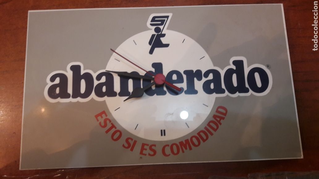 Coleccionismo: Relog Abanderado esto si es comodidad vintage publicidad
