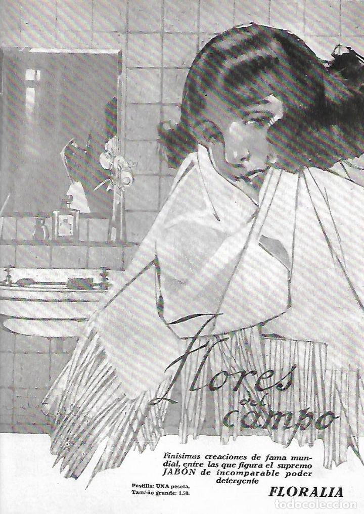 Collezionismo: A&Ntilde;O 1922 RECORTE PRENSA PUBLICIDAD JABON FLORES DEL CAMPO PERFUMERIA FLORALIA