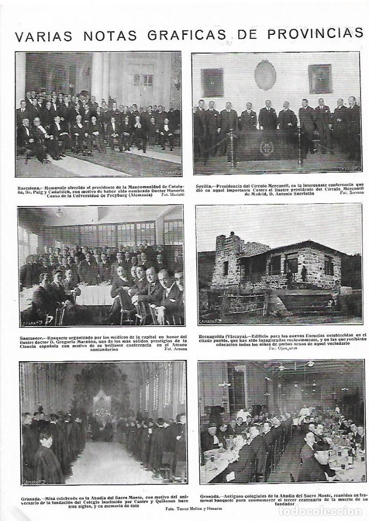 Colecionismo: A&Ntilde;O 1923 RECORTE PRENSA BERNAGOITIA VIZCAYA ESCUELA EDIFICIO DE LAS NUEVAS ESCUELAS