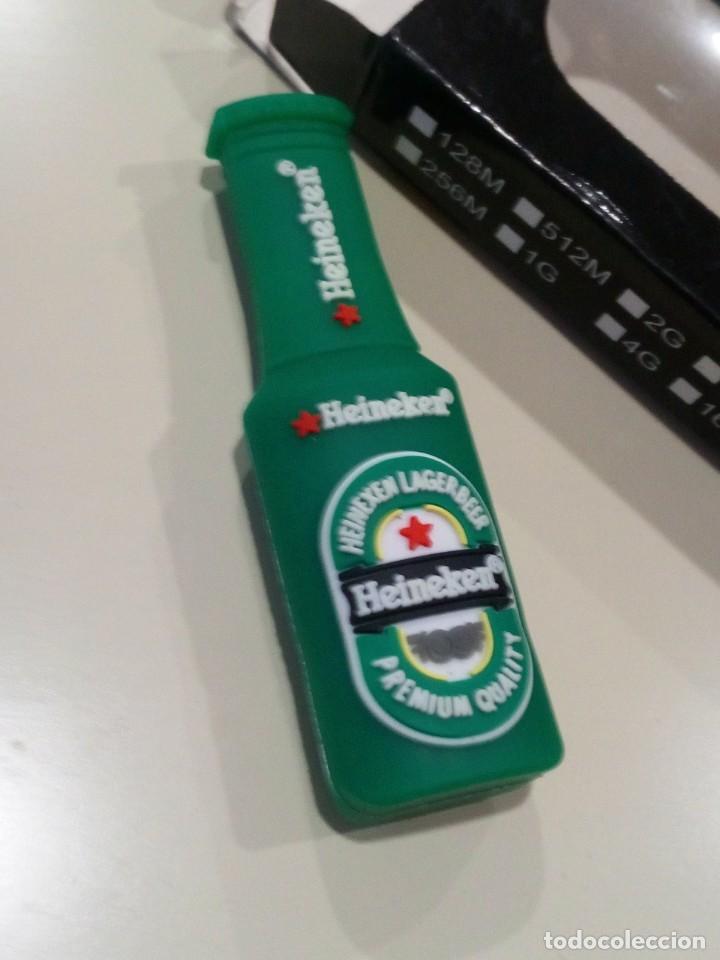 Coleccionismo: Pendrive USB botella de cerveza 8GB - Foto 2