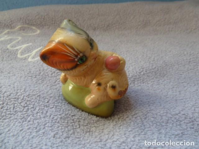 Coleccionismo: Antiguo sacapuntas Gato - Foto 8