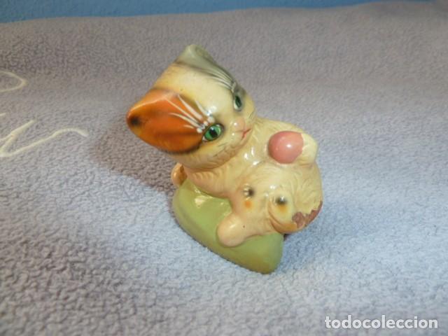 Coleccionismo: Antiguo sacapuntas Gato - Foto 9