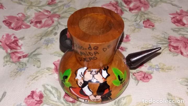Coleccionismo: Porron de madera - Foto 1