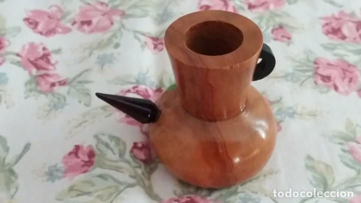Coleccionismo: Porron de madera - Foto 2