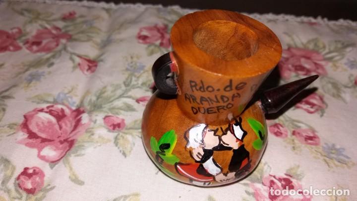 Coleccionismo: Porron de madera - Foto 4