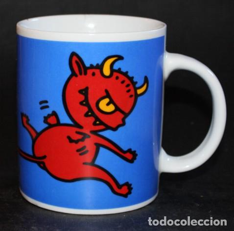 Colecionismo: TAZA MUG PORCELANA - DEMONIO (KUKUXUMUSU)