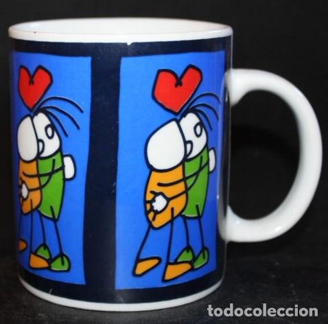 Sammeln: TAZA MUG PORCELANA - EL BESO (KUKUXUMUSU)