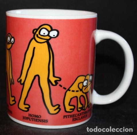 Colecionismo: TAZA MUG PORCELANA - HOMO JOPUTIENSIS (KUKUXUMUSU)