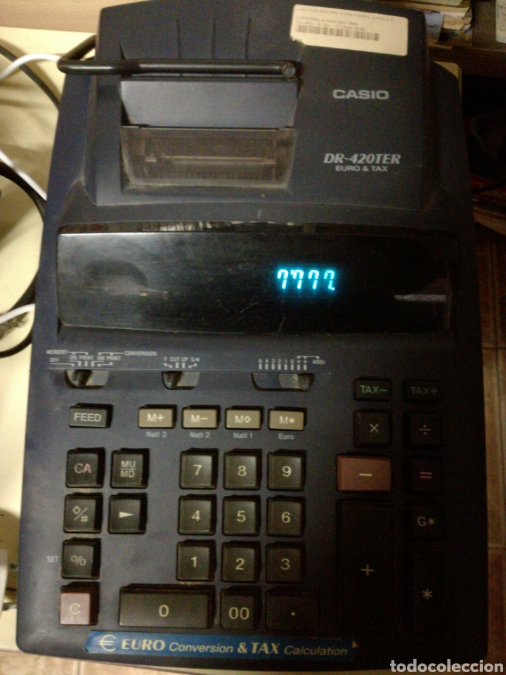 Slip sko Bore angre calculadora registradora electrica casio dr-420 - Buy Other collectible  objects on todocoleccion