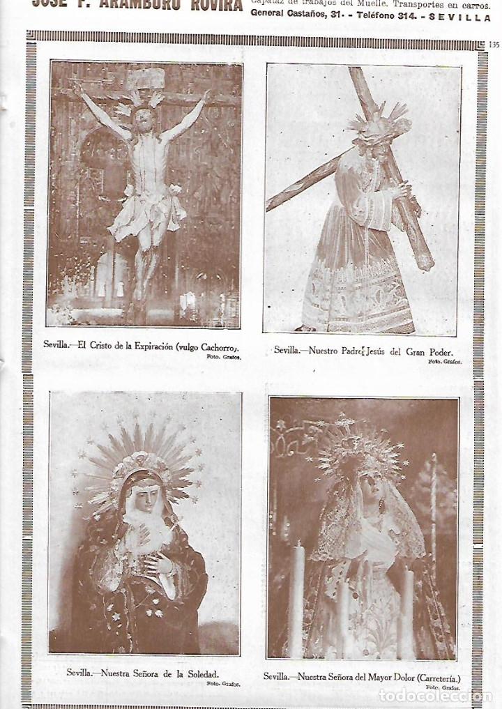 Coleccionismo: A&Ntilde;O 1927 SEVILLA IMAGEN CRISTO EXPIRACION CACHORRO JESUS DEL GRAN PODER LA SOLEDAD DEL MAYOR DOLOR