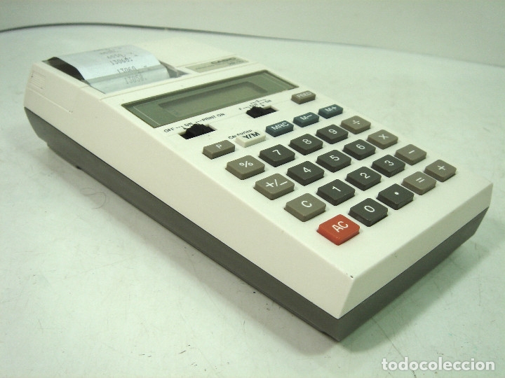 Antigua Calculadora Impresora - Casio Hr-10 - J - Comprar En ...