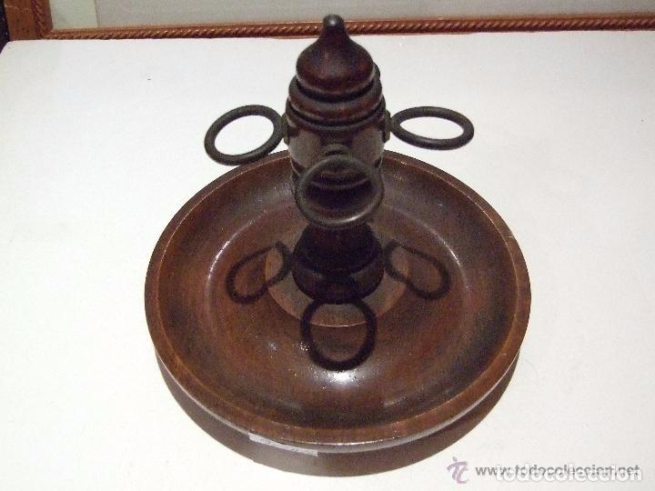 Coleccionismo: PIPA, PORTAPIPAS DE MADERA - Foto 2
