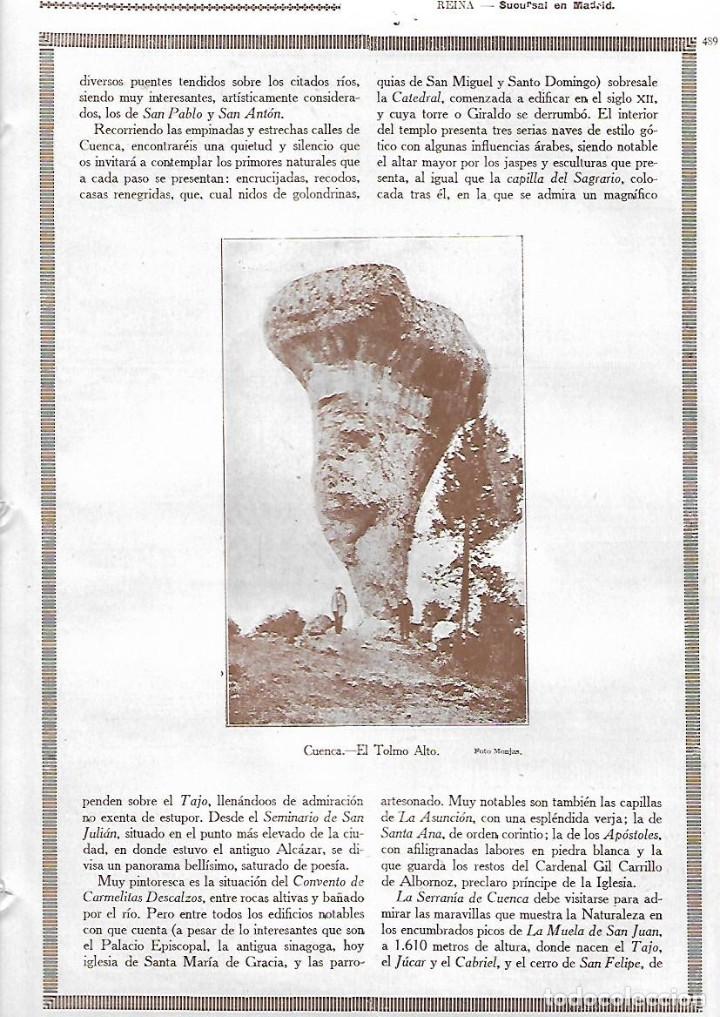 Coleccionismo: A&Ntilde;O 1927 FOTOGRAFIA EL TOLMO ALTO CUENCA FOTO MONJAS