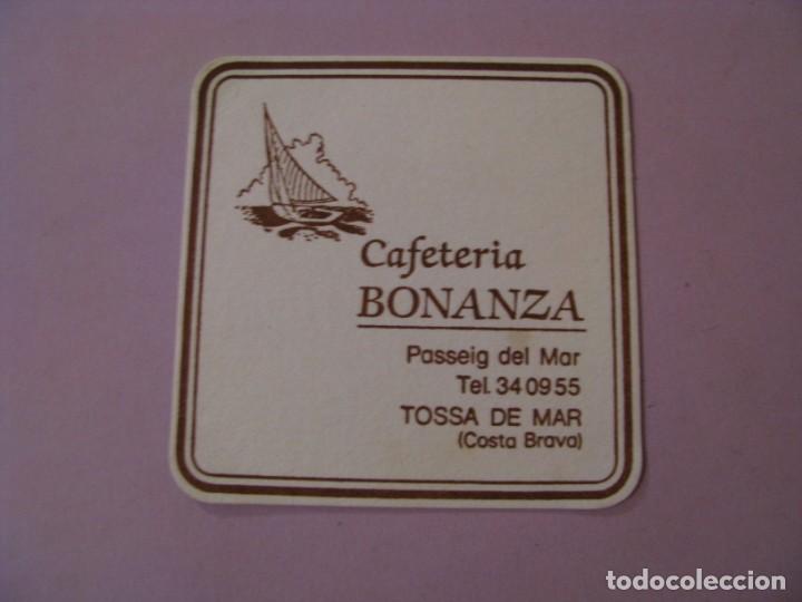 Coleccionismo: POSAVASOS DE CAFETER&Iacute;A BONANZA. TOSSA DE MAR.