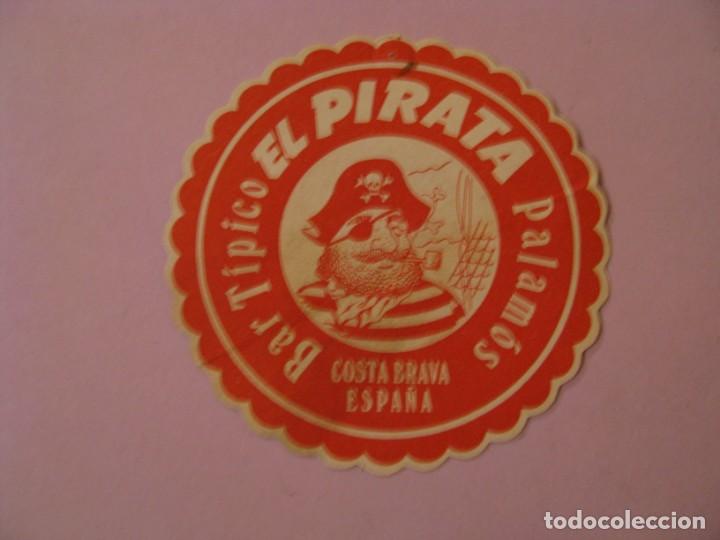Coleccionismo: POSAVASOS DE BAR T&Iacute;PICO EL PIRATA. PALAMOS.