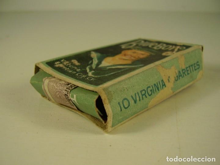 Coleccionismo: Caja de cigarrillo Blue Boys. 1940 - Foto 3