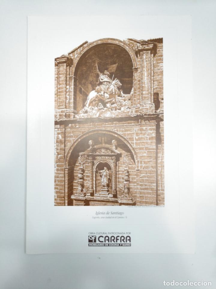 Collezionismo: LAMINA IGLESIA DE SANTIAGO LOGRO&Ntilde;O LA RIOJA. TDKR33